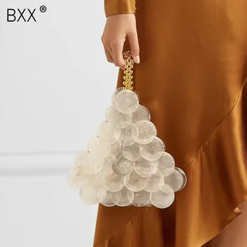 

[BXX] 2020 Spring New Shell Bags For Women Luxury Fashion Handbags Lady Shoulder Bag Designer Girl Party Crossbody Bag HK066