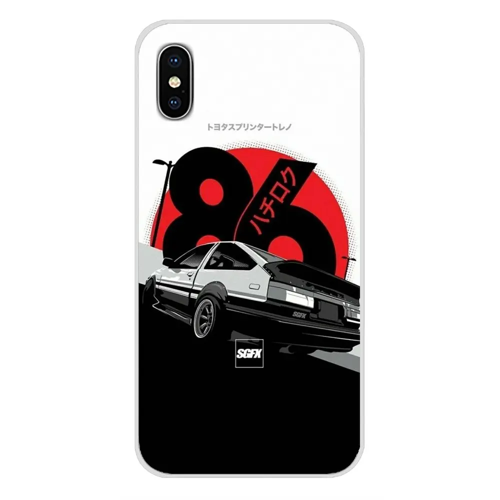 Для Apple IPhone X XR XS MAX 4 4S 5 5S 5C SE 6 6S 7 8 Plus, ipod touch 5 6 модных рубашек автомобили для дрифта авто аксессуары JDM-сумка для мобильного телефона - Цвет: images 8