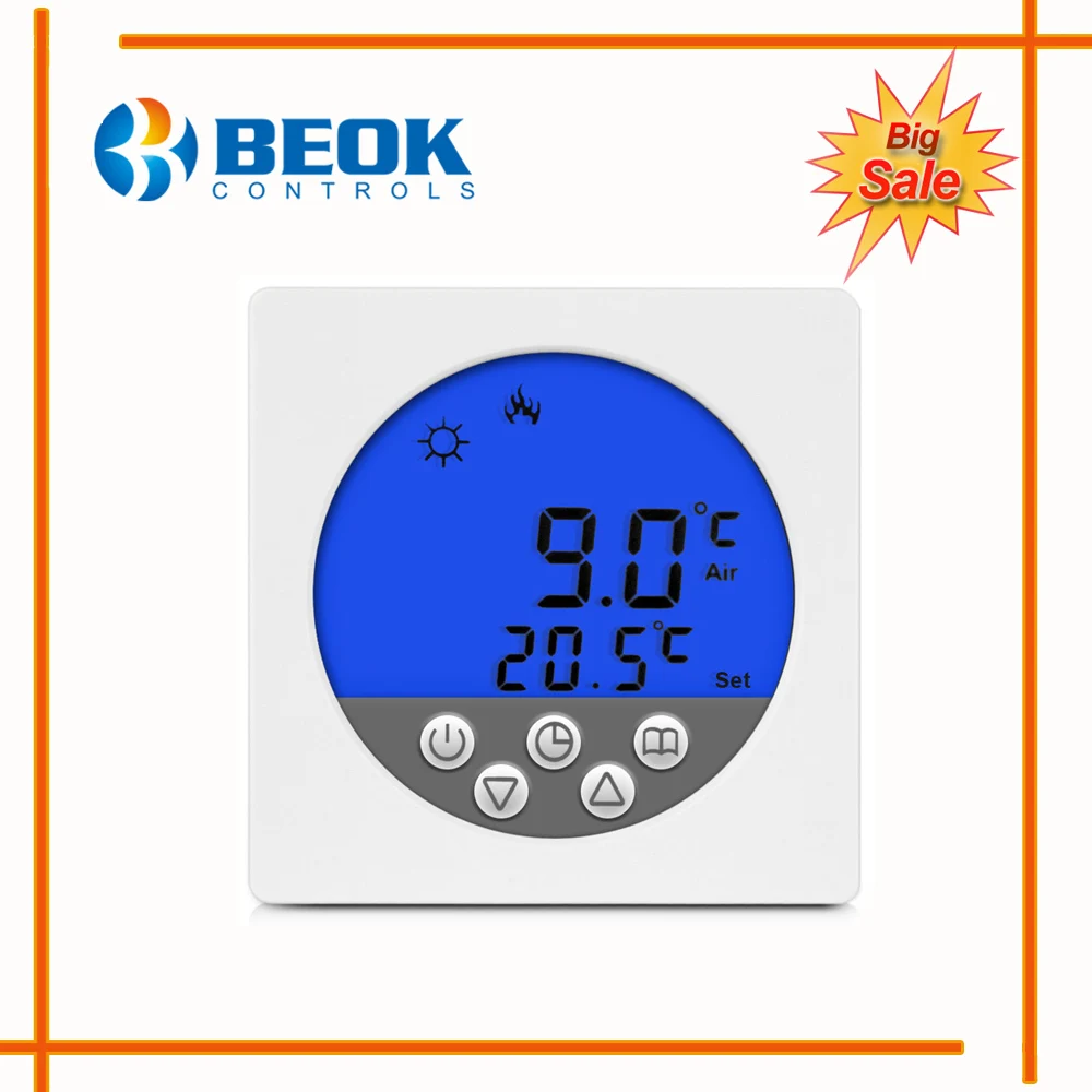 

Room Thermostat for Warm Floor Heating Electric Weekly Programmable Thermostat Thermoregulator