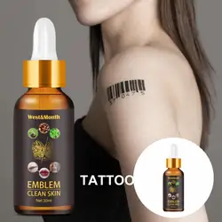 30ml Tattoo Pigments Liquid Useful Deep Repair Pain-free for Men Tattoo Removal Liquid Tattoo Removal Treatment