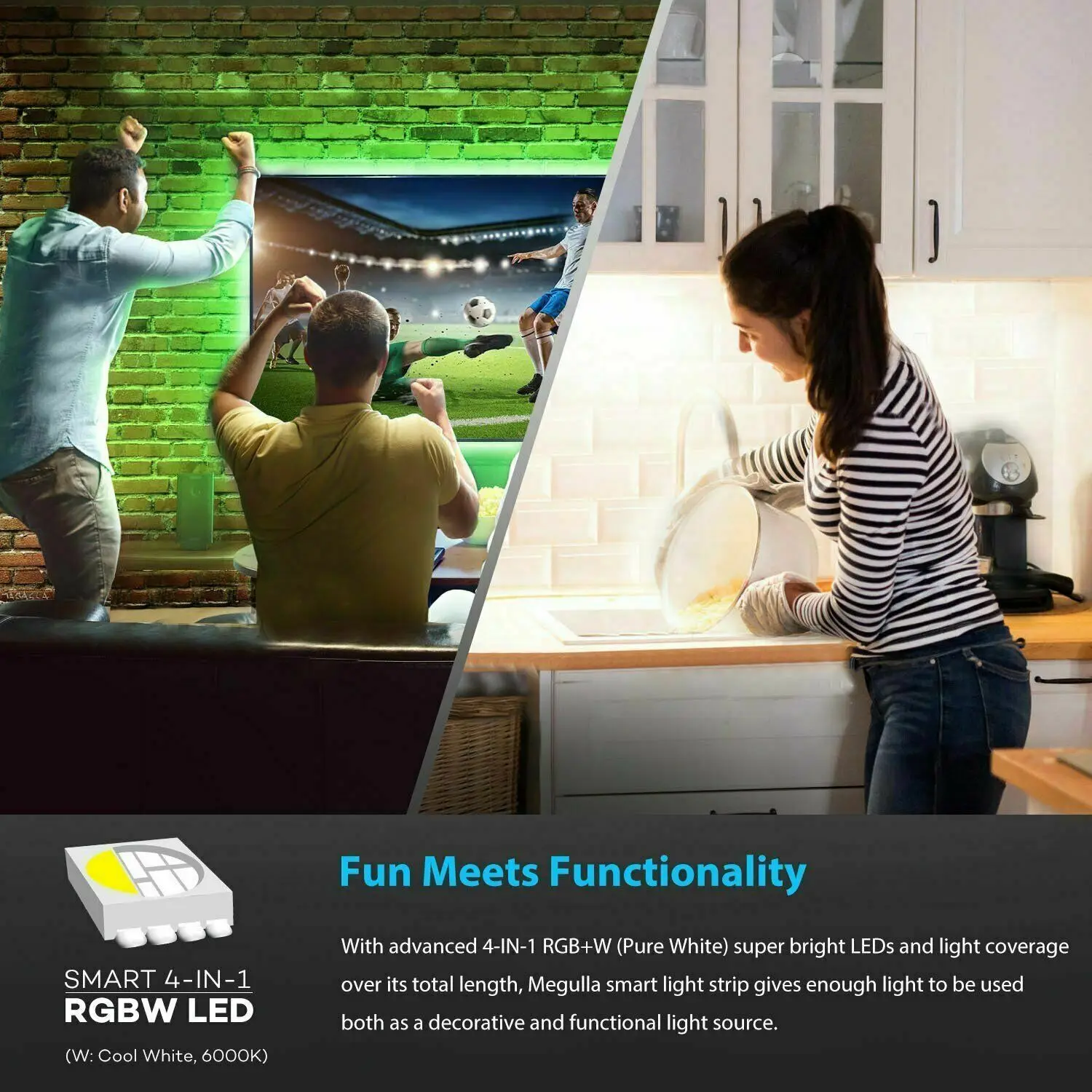 Контроллер светодиодный Zigbee RGBW 5050 IP65 RGBWW 4 в 1 + источник питания 12 В/24 В для zigbee 3 0 Hub