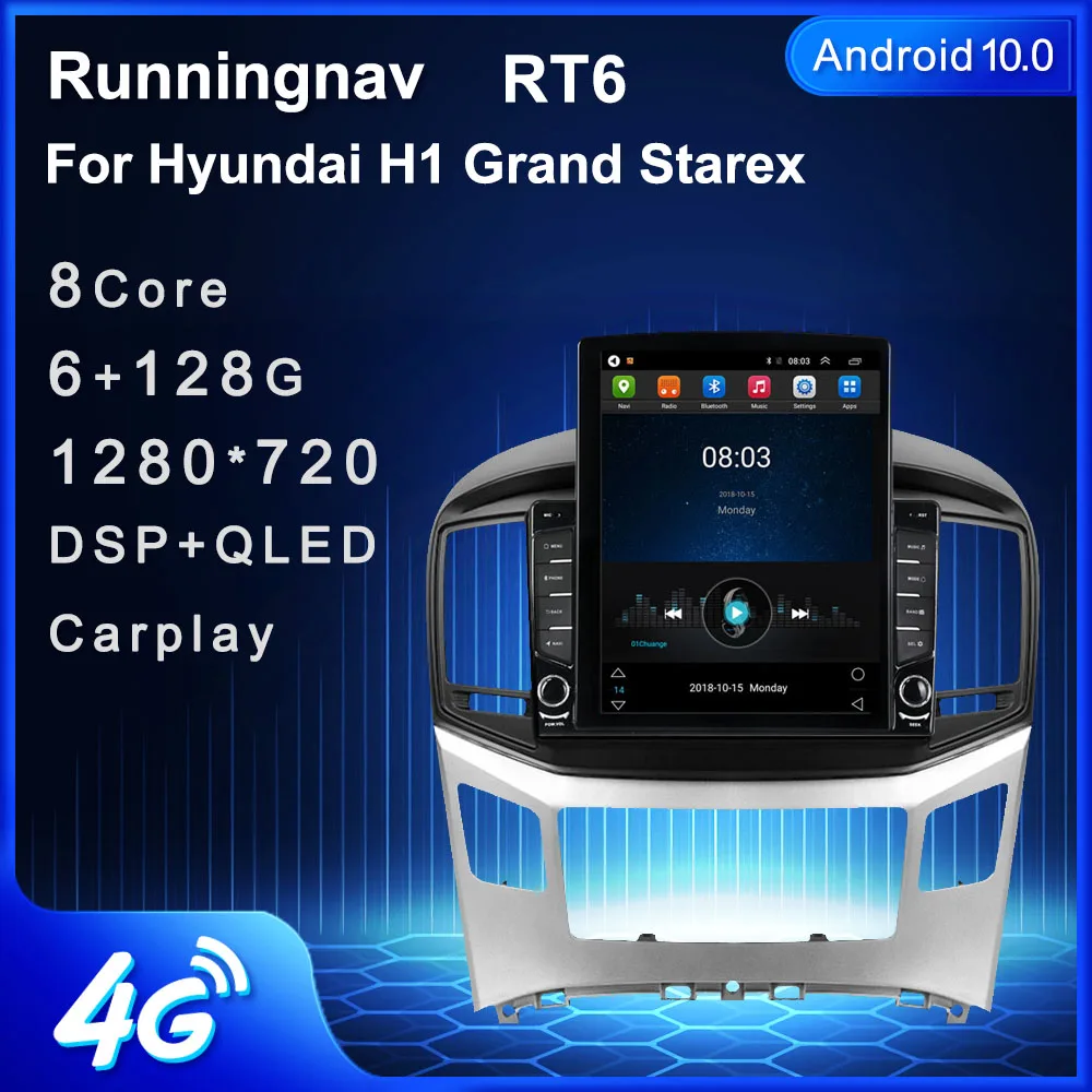 9 7 &quotAndroid 10 1 для Hyundai H1 Grand Starex H-1 путешествия грузовой автомобиль радио