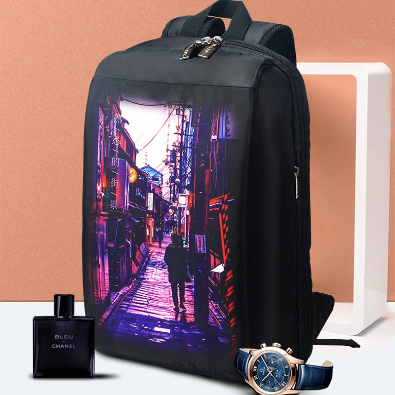 Рюкзак для ноутбука PLAY KING женщин и мужчин нейлоновый модный школьный ранец с