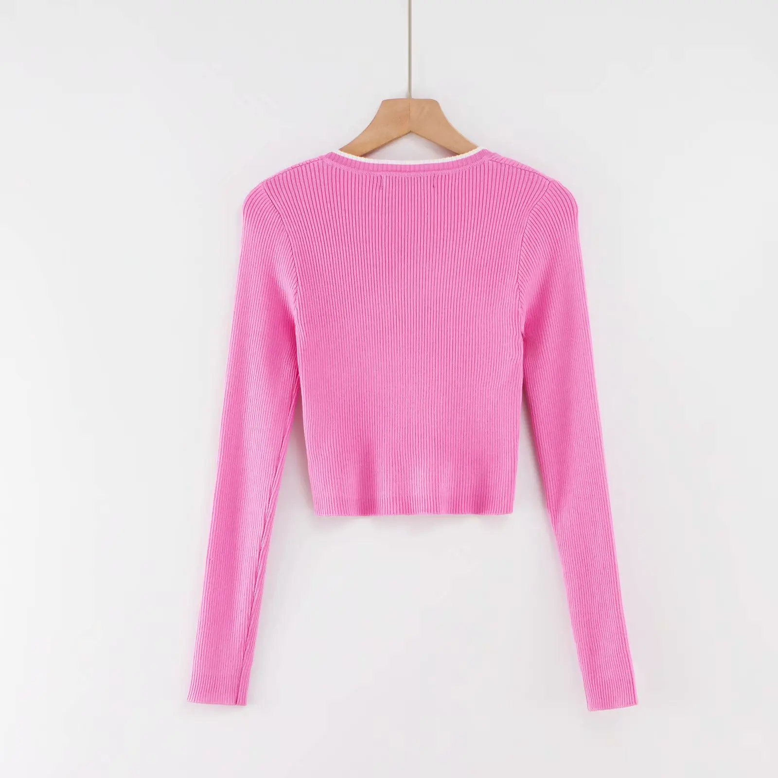 Fall 2019 crop sweater kawaii cute sweaters knitted sweater pink women winter clothes women pullover sweater sexy tops
