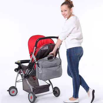 

3 In 1 Foldable Diaper Bag Portable Bassinet For Baby Travel Large Backpack Changing Station Wear 5 Ways Insulated Bottle