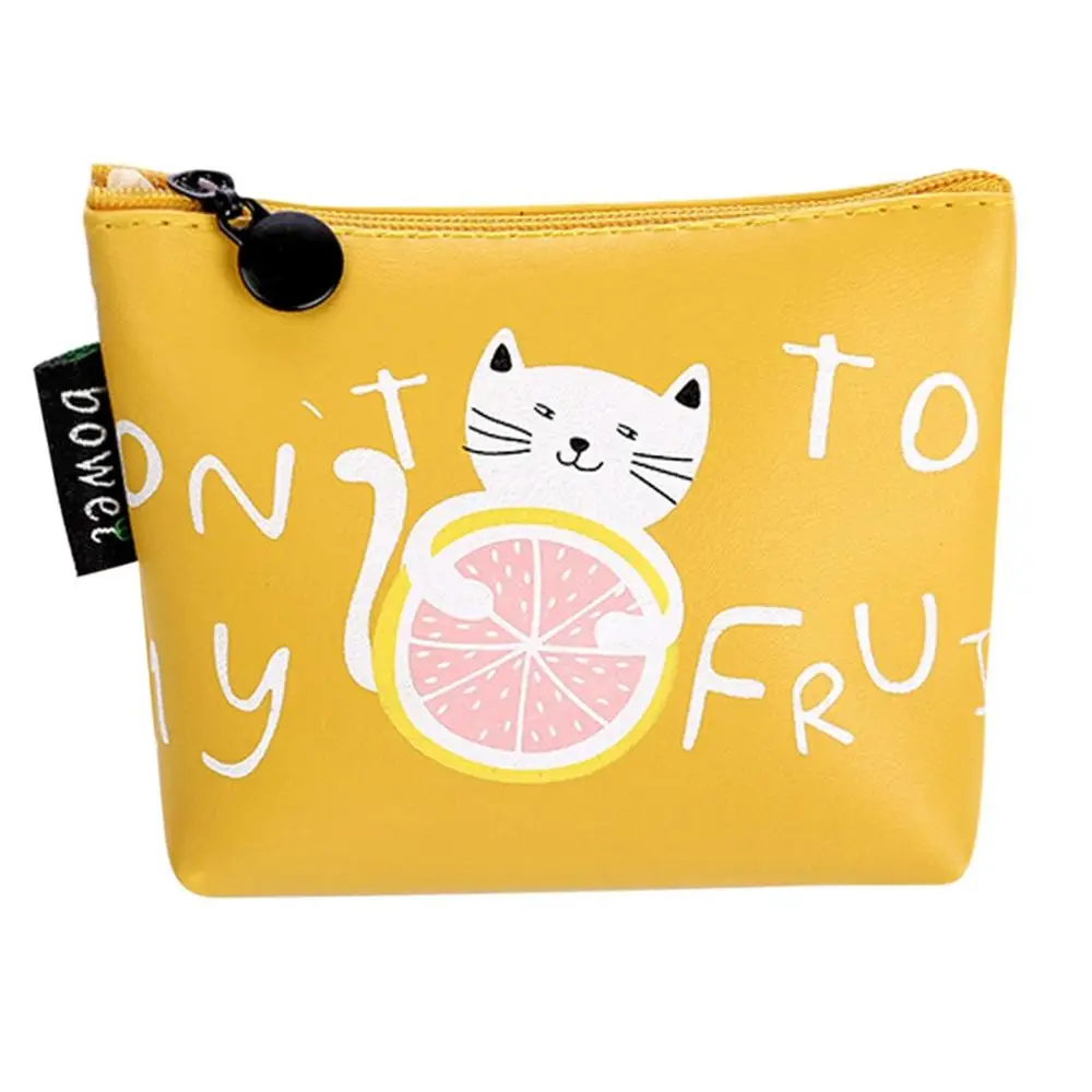 12x3x9 см Модный кошелек для монет, Дамский кошелек, милый кот, сумка для монет, кошелек, кошелек, Детская сумка на молнии, Прямая поставка Y12.9