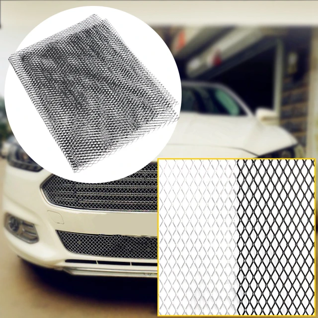 100x33cm Universal Car Vehicle Body Styling Air Intake Racing Honeycomb  Meshed Grille Spoiler Bumper Hood Vent Racing Grill Nets - AliExpress