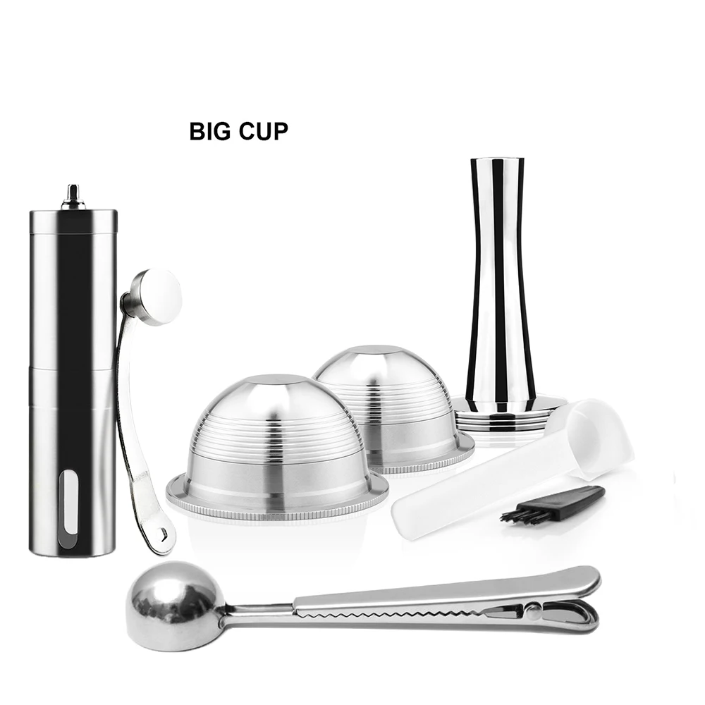 I Cafilas многоразовые кофейные капсулы для Nespresso Vertuo из нержавеющей стали Pod фильтр