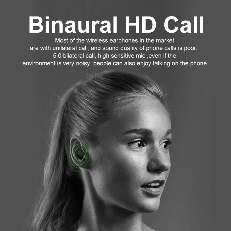 Mini BT 5 0 TWS IPX Waterproof Game Sports Bluetooth v5 0 Earphones Touch Control Wireless Earbuds For Phone