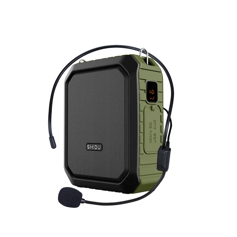  High quality Power bank Voice cover 1500 square meters 18W IPX5 Waterproof TF AUX player portable v