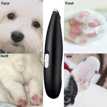 

Electric Dog Hair Trimmer Rechargeable Pet Dog Cat Low-noise Dog Clipper Grooming Shaver Grooming Machine Pet Supplies