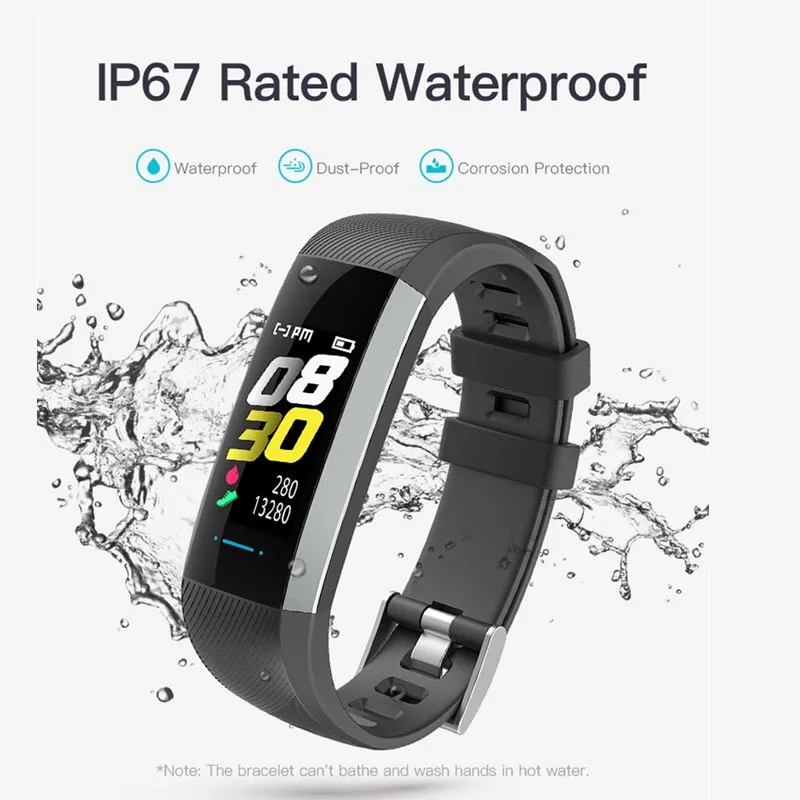 M2 Pro умный Браслет фитнес-трекер монитор сердечного ритма Смарт-браслет Bluetooth музыкальный секундомер смарт-браслет VS C1 E18
