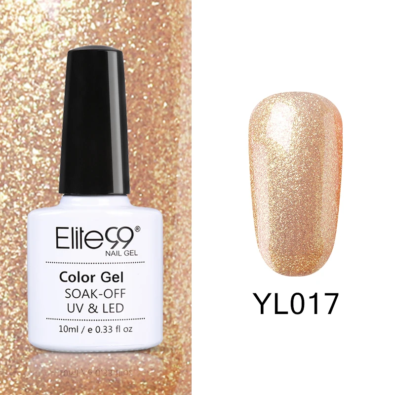 YL017 Elite99 Гель-лак для ногтей замачиваемый УФ-гель серого цвета гель лак Vernis Полупостоянный лак для нейл-арта гель-лаки - Цвет: YL017