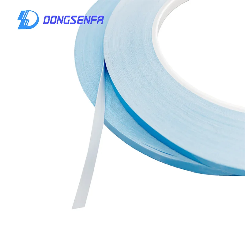 DONGSENFA 25 м/рулон Двусторонняя теплопроводная лента Теплопроводящая клейкая лента для чипа PCB светодиодные полосы радиатора