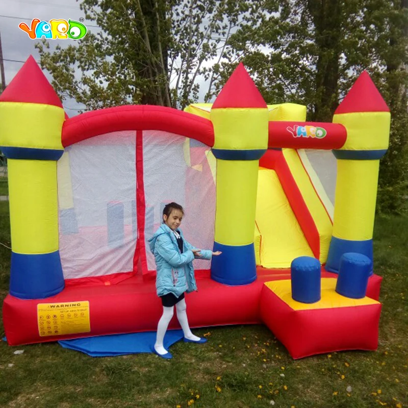 Yard Inflatable bouncy castle 4X3.8X2.5M Kids Trampolines Castle