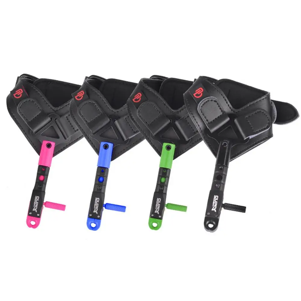 Archery Compound Bow Release Adjustable Wrist Strap Archery Bow Pull