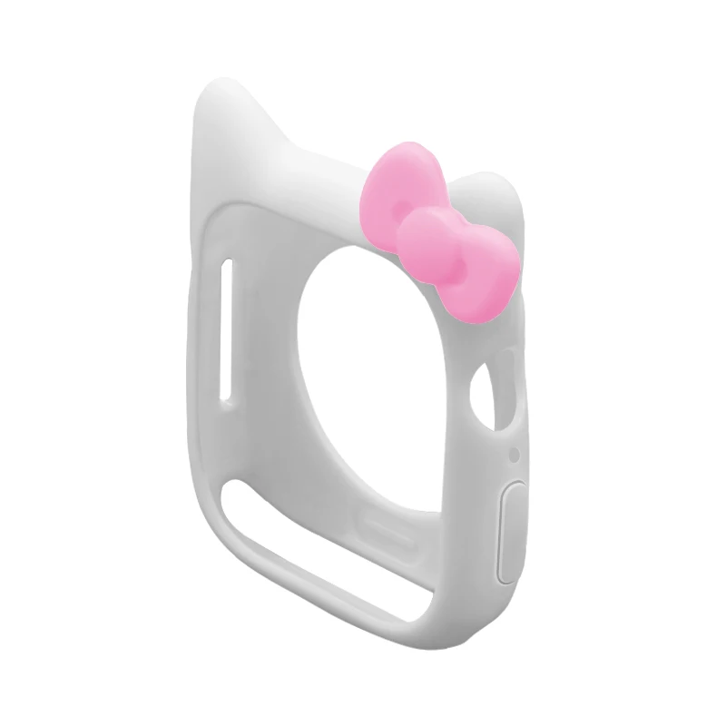 Чехол Serilabee KIT TY CAT для apple watch 4 5/3/2/1 40 мм 44 мм милый защитный силиконовый чехол s для iwatch series 4 5/3/2/1 - Цвет: 1
