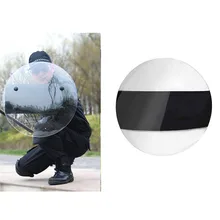 Bouclier de Protection automatique de jeu d'entraînement tactique d'équipement de patrouille de sécurité de bouclier tenu dans la main Transparent de PC