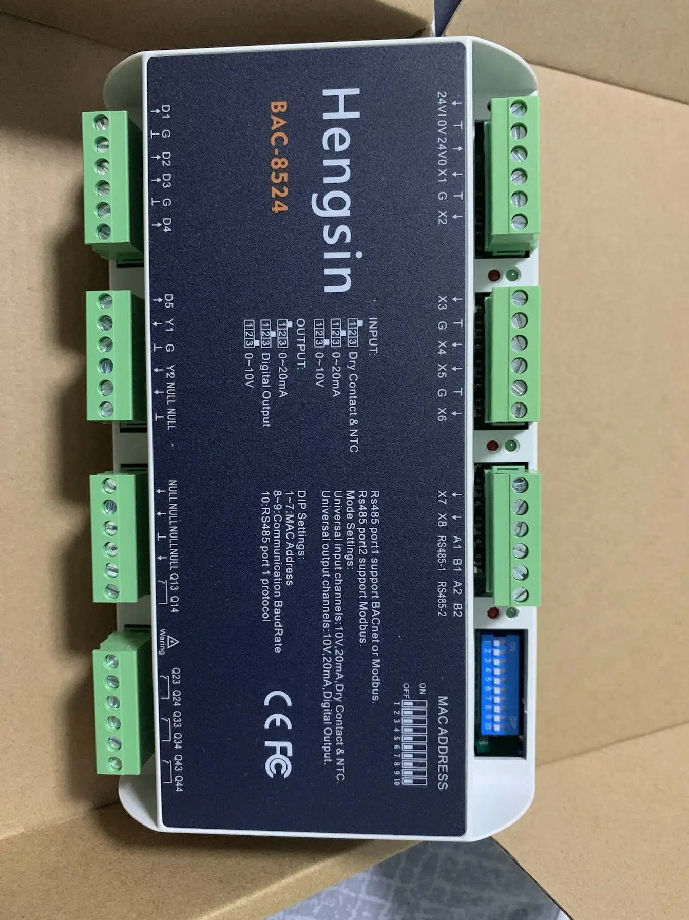 Программируемый контроллер постоянного тока Bacnet | Электроника