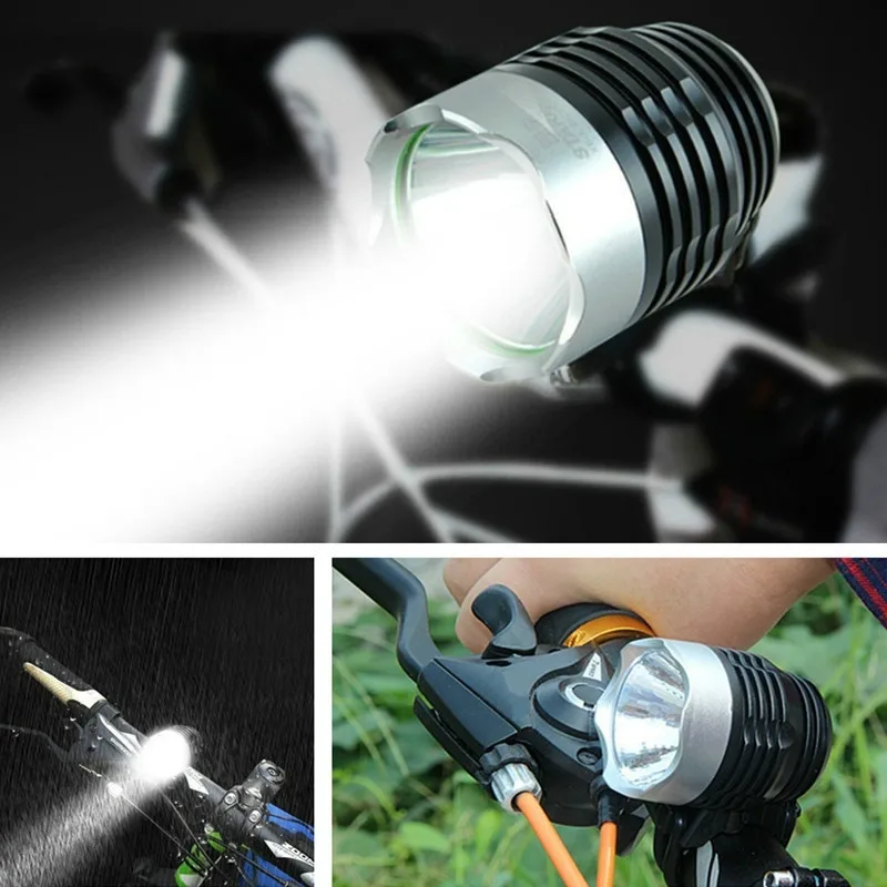 Best Multifunctional Lamp Bicycle Headlight Interface Q5 Interface LED Bike Light Headlamps 3 Modes 3