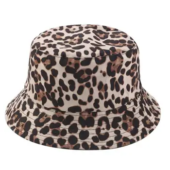 

Fashion Leopard print Bucket Hat Fisherman Hat outdoor travel hat Sun Cap Hats Fisherman Outdoor Travel Unisex Sun Cap