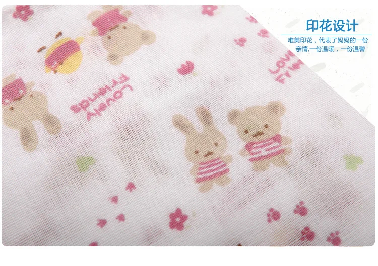 Высокая плотность двухслойный Чистый хлопок марля носовой платок для малышей банные нагрудники полотенца маска из газовой ткани 24*24 10 Сумки