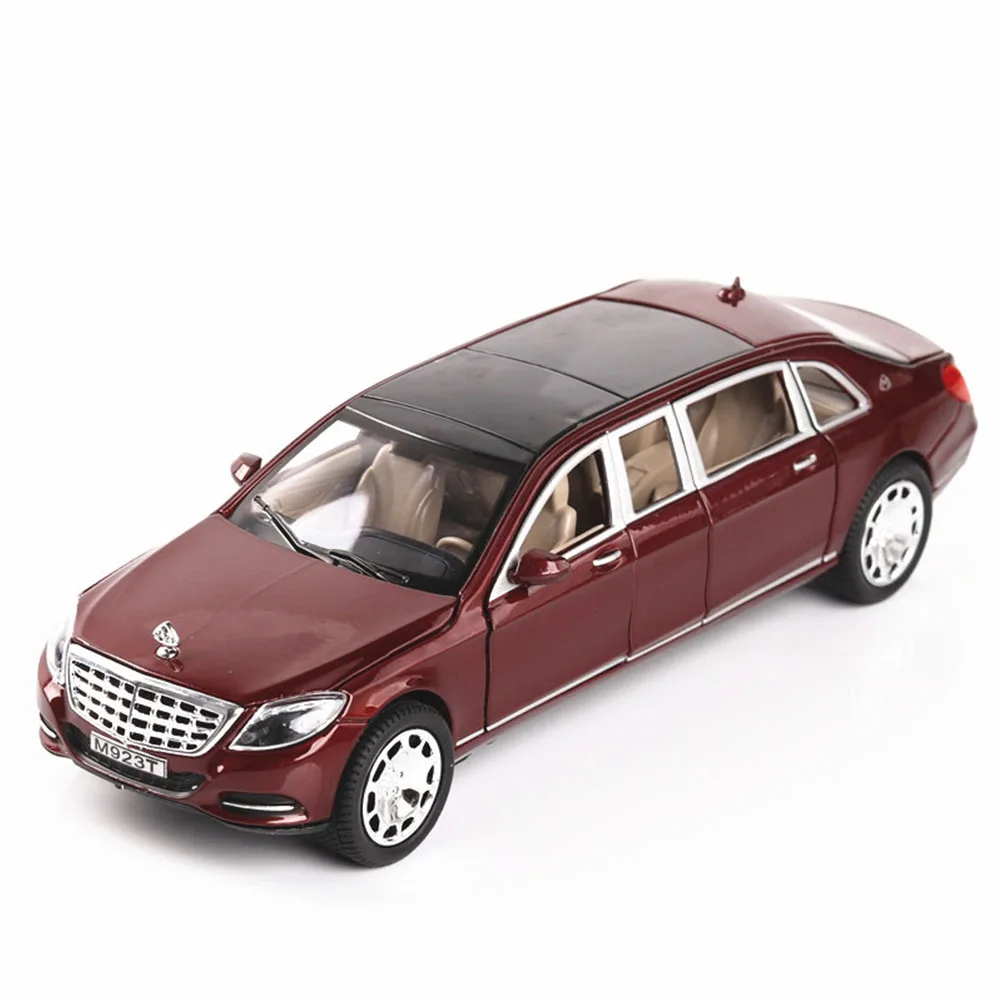 

Model Car Pull Back Kids Free Wheels Home Decorative Sound Light Six Open Doors Collection Toys Desktop Gift Alloy Vintage Craft