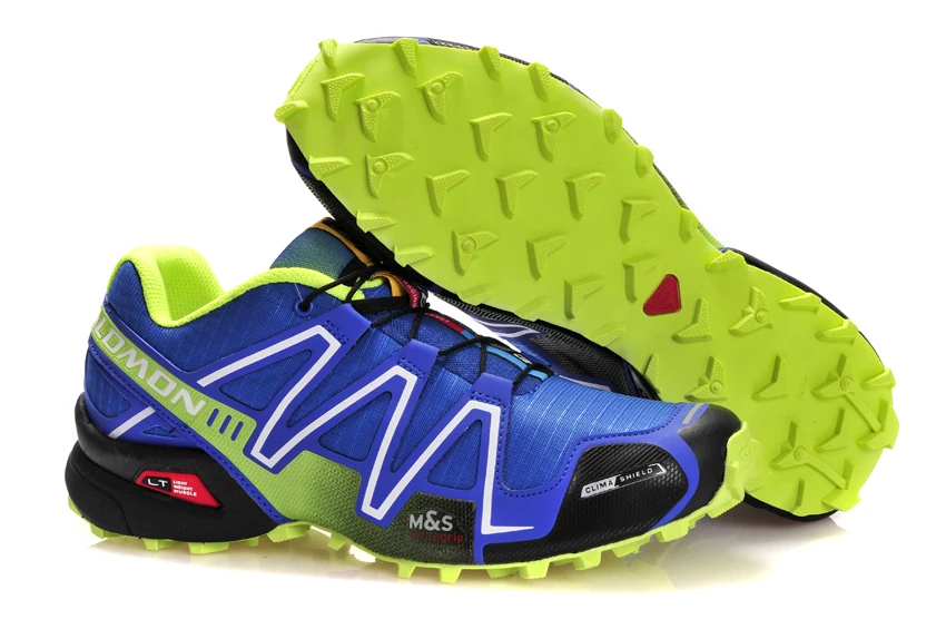 Salomoner SpeedCross 3 CS Мужская Уличная обувь для альпинизма, спортивные дышащие кроссовки, solomon Speedcross zapatillas hiking Hombre