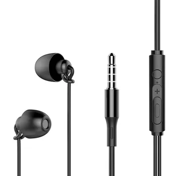 

Sleeping Earphone HiFi Soft Silicone Headset In-Ear Mobile Phone Earphone With Mic Noise Cancelling Earphone For Xiaomi Huawei