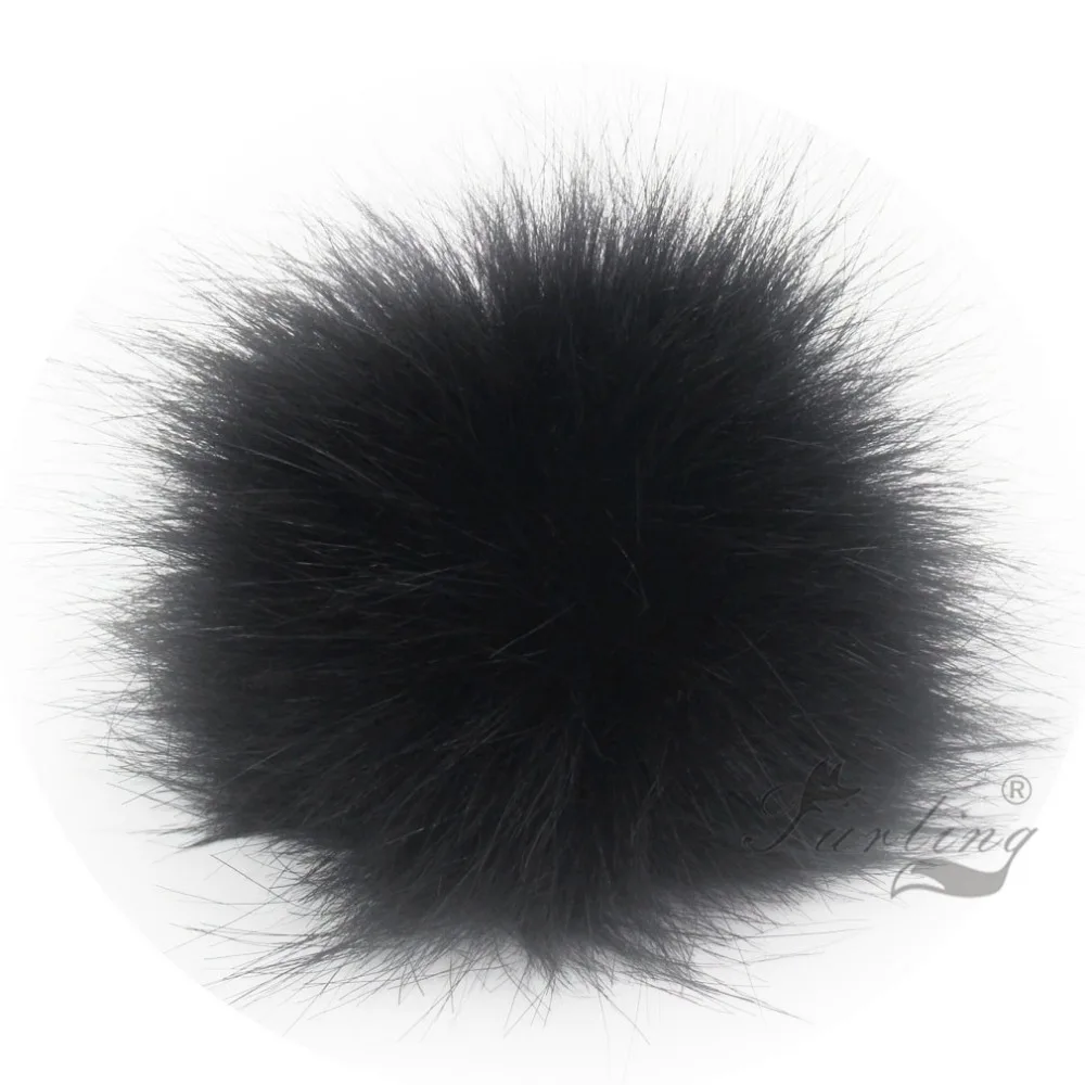 16 Pieces Faux Fur Pom Poms Balls Set Assorted Combo Pom Poms Set for DIY  Hats Keychains Gloves Handbag Kids School Bag