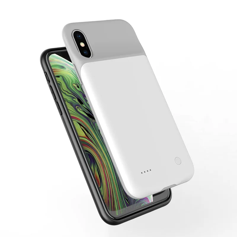 Чехол для задней батареи для iPhone 6, 7, 8, 6s Plus, X, XS, Max, XR, чехол для зарядного устройства, Внешний чехол для зарядки