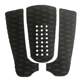 

3pcs Tail Surfing Traction Adhesive Grip Eco-friendly Surfboard Pad Set Portable Universal EVA Deck Anti-slip Shockproof