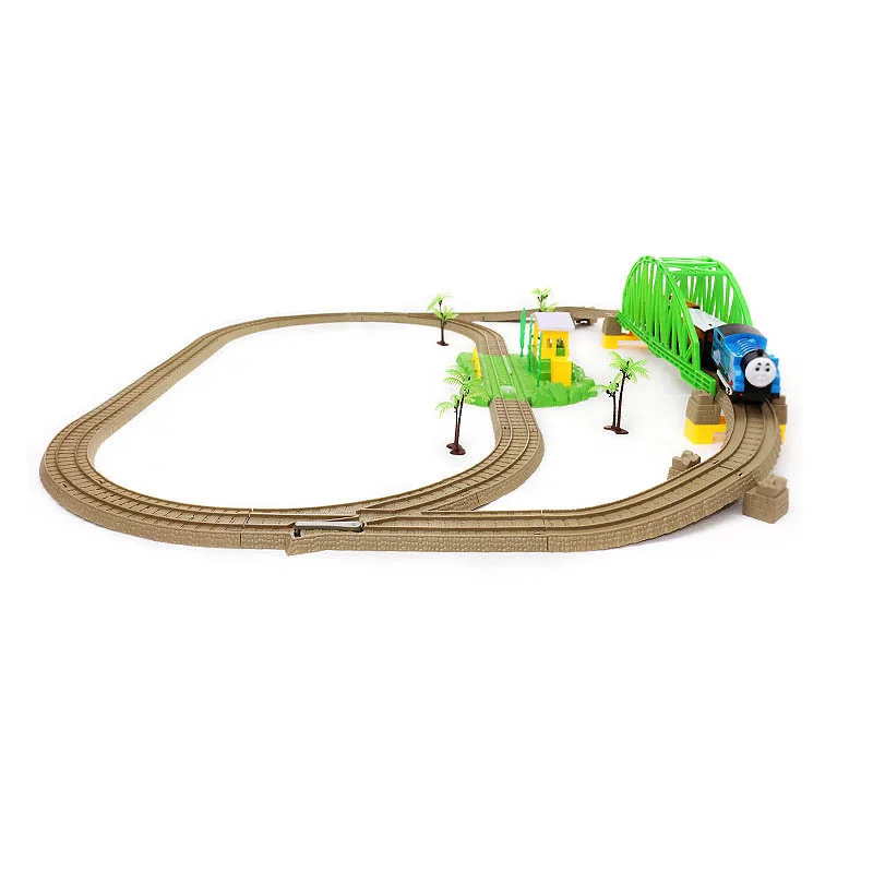 Hot wheels Томас электрический трек поезд набор детский Железнодорожный волшебный