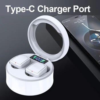 

S30 Bluetooth v5.0 Earphones Stereo Sports TWS Earpods True Wireless With Type C Charging Box Headset Fit for Xiaomi iPhone 8/11