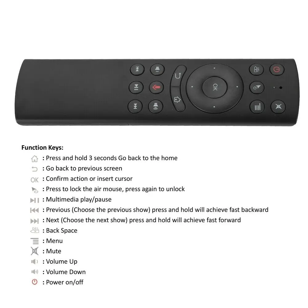 Новое поступление VONTAR G10 голосовое дистанционное управление 2,4 г беспроводной Air mouse Микрофон гироскоп ИК Горячая Распродажа