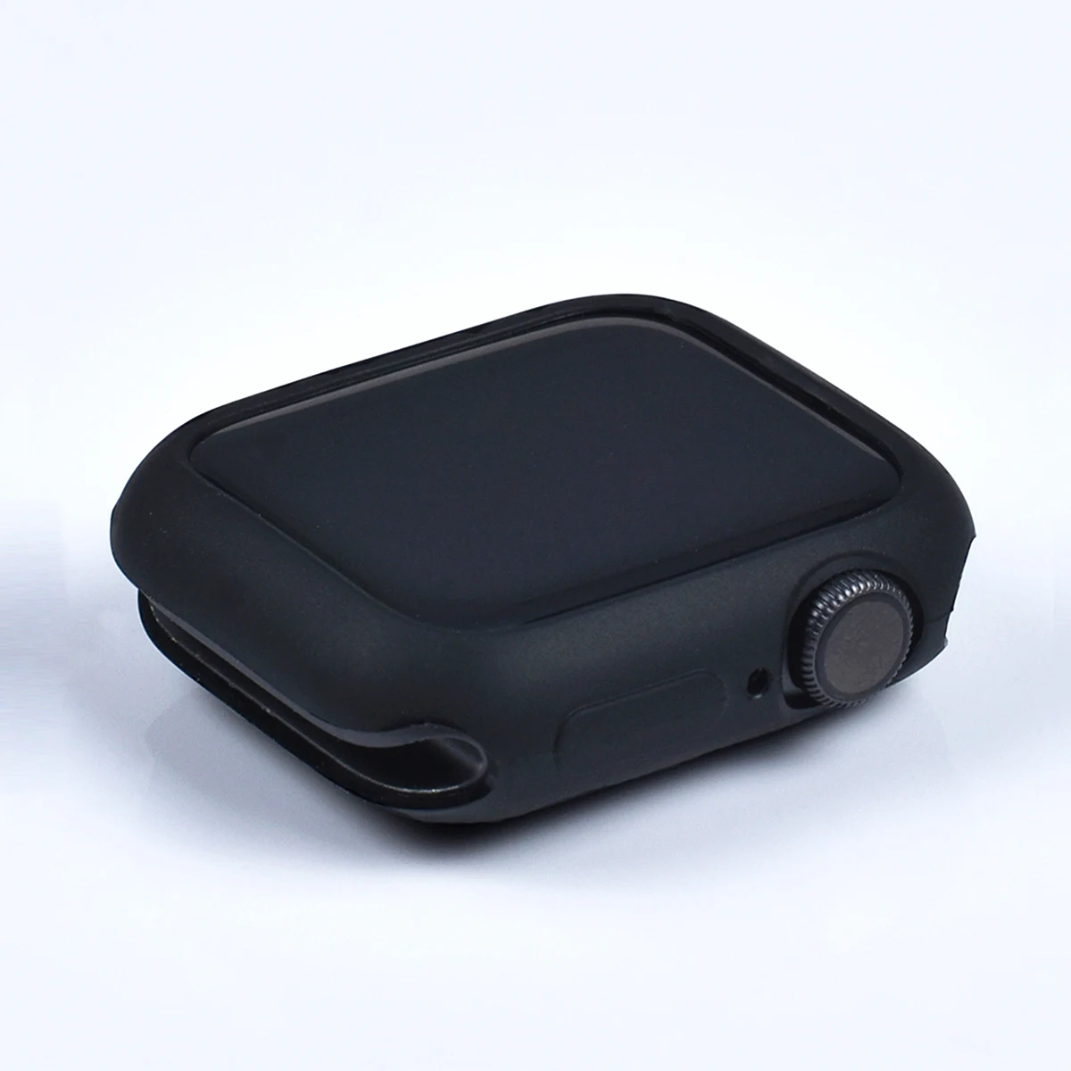 ProBefit Мягкий силиконовый чехол для Apple Watch 3 2 1 42 мм 38 мм защитный чехол для iWatch 4 5 40 мм 44 мм бампер для часов - Цвет: Black