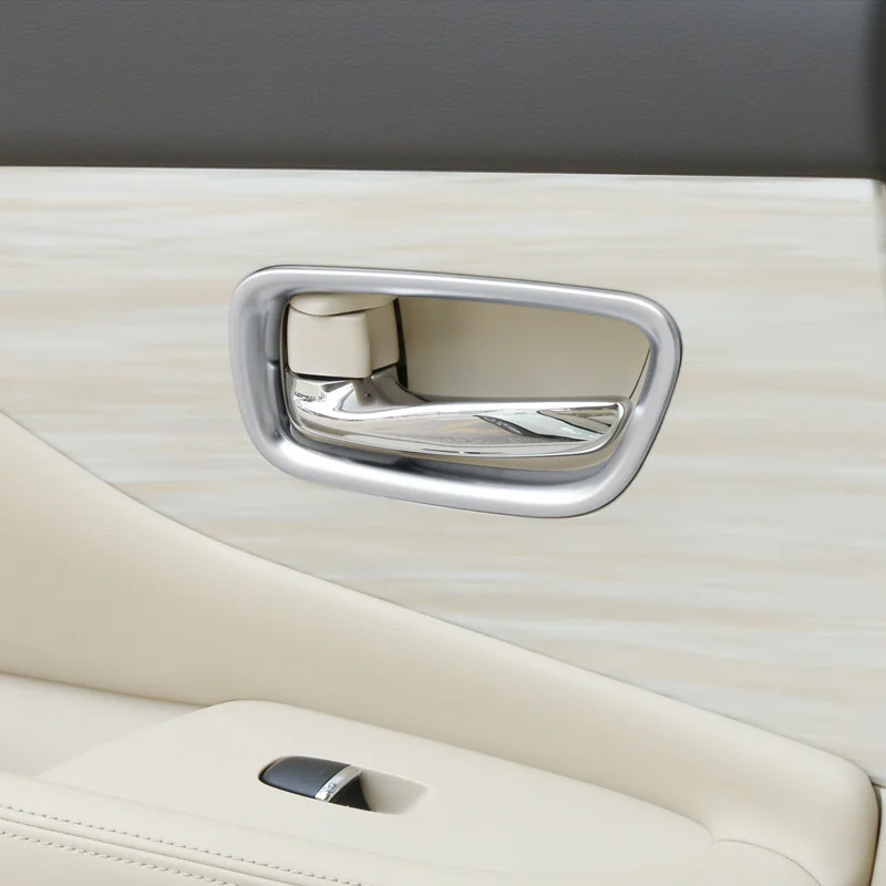 Для Nissan Murano аксессуары для автомобиля Стайлинг АБС пластик внутренняя дверная чаша защитная рамка накладка