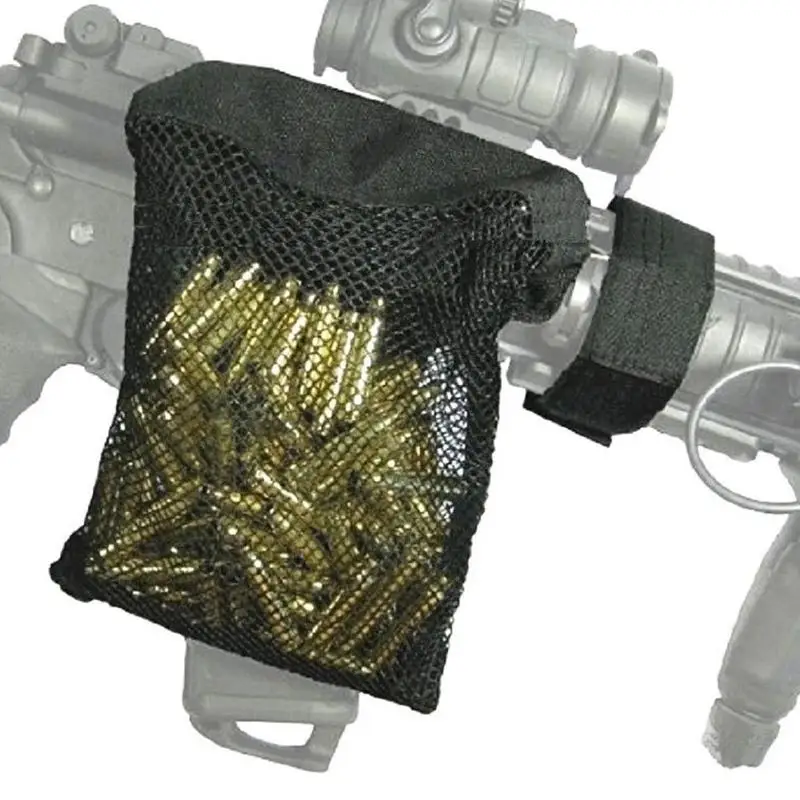 Tactical Rifle Ammo Brass Shell Catcher Nylon Zipper Bag Hunting Accessories Tactical Rifle Ammo Brass Shell Catcher Nylon Zipper Bag Hunting Accessories