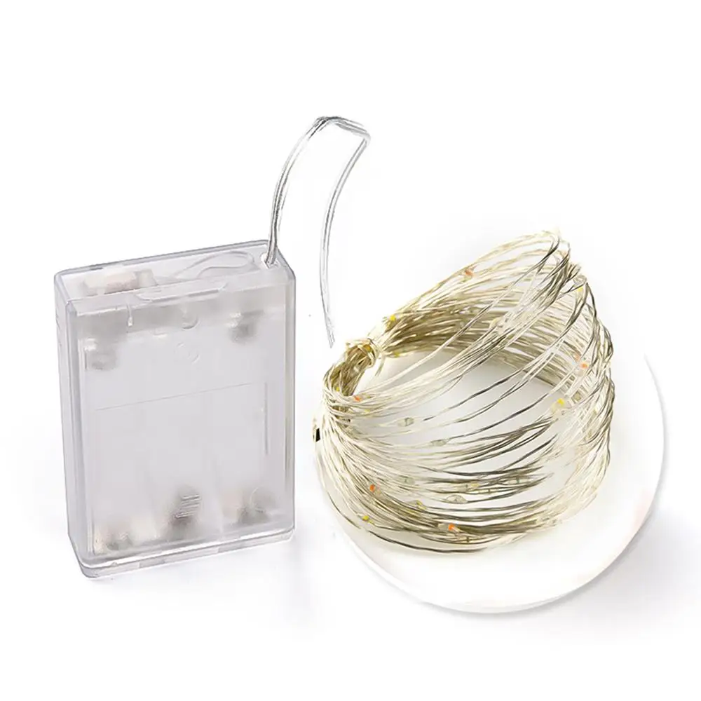 

Meijuner 2M 5M 10M LED String Light Room Decoration Lamp Fairy Light Courtyard Lamp String Christmas Decorations for Home Room T