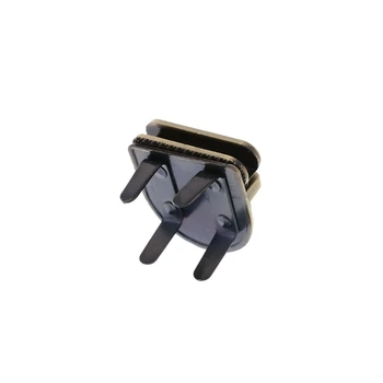 

Metal Clasp Turn Lock Twist Lock for DIY Handbag Bag Purse Hardware Closure L4ME