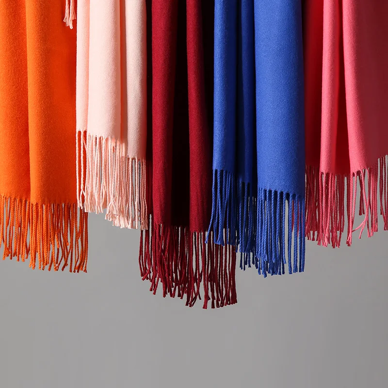 Most Buy DA9PF 20 Color Personalized Solid Tassel For Women Scarf Embroidery Custom Cashmere Winter Lady Girls Shawl Scarf Statement Gift Most Buy DA9PF 20 Color Personalized Solid Tassel For Women Scarf Embroidery Custom Cashmere Winter Lady Girls Shawl Scarf Statement Gift