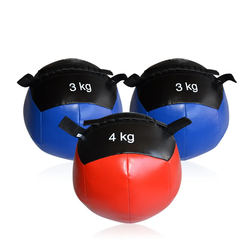 

Fitness Soft Medicine Ball Fitness Gravity Ball Waist And Abdomen Rehabilitation Training Solid Rubber Fitness Ball Cross Border