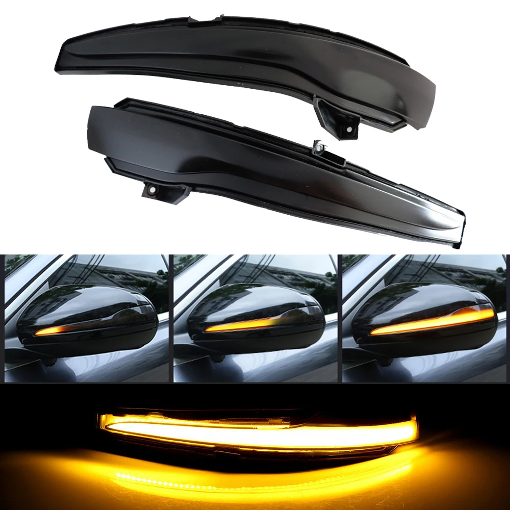 

Car led Dynamic turn signal light For Mercedes Benz C-CLASS W205 S-CLASS W222 S-CLASS W217 side wing Mirror Blinker lamps