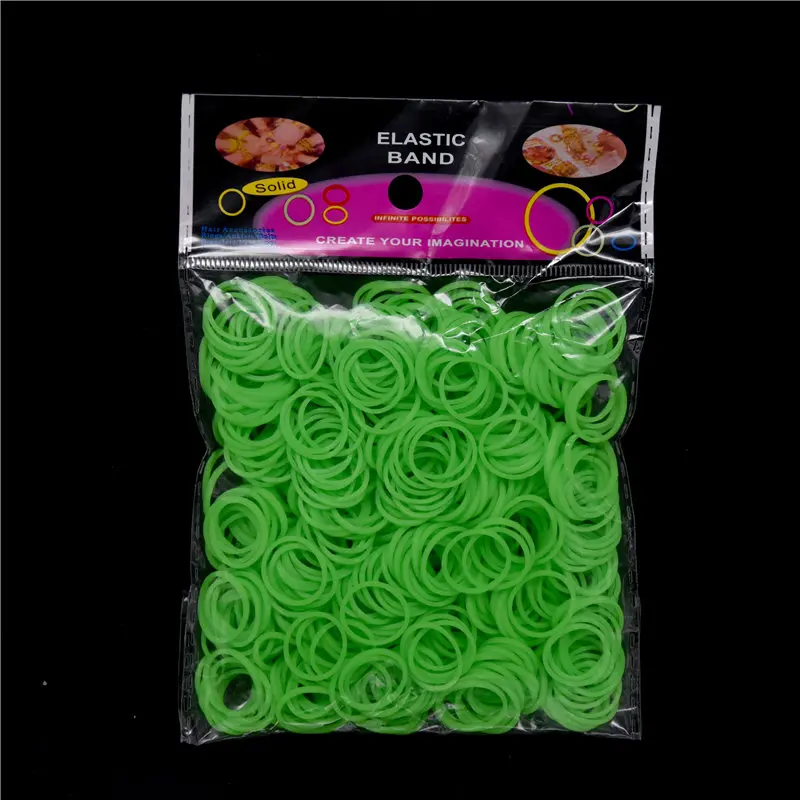 600 pcs 600 шт./пакет резинка ткачество девушка DIY ручной Вязание Радуга Вязание машина Резиновая лента резинок для создания плетеных браслетов в комплекте со станком для плетения браслетов - Цвет: 600 pcs