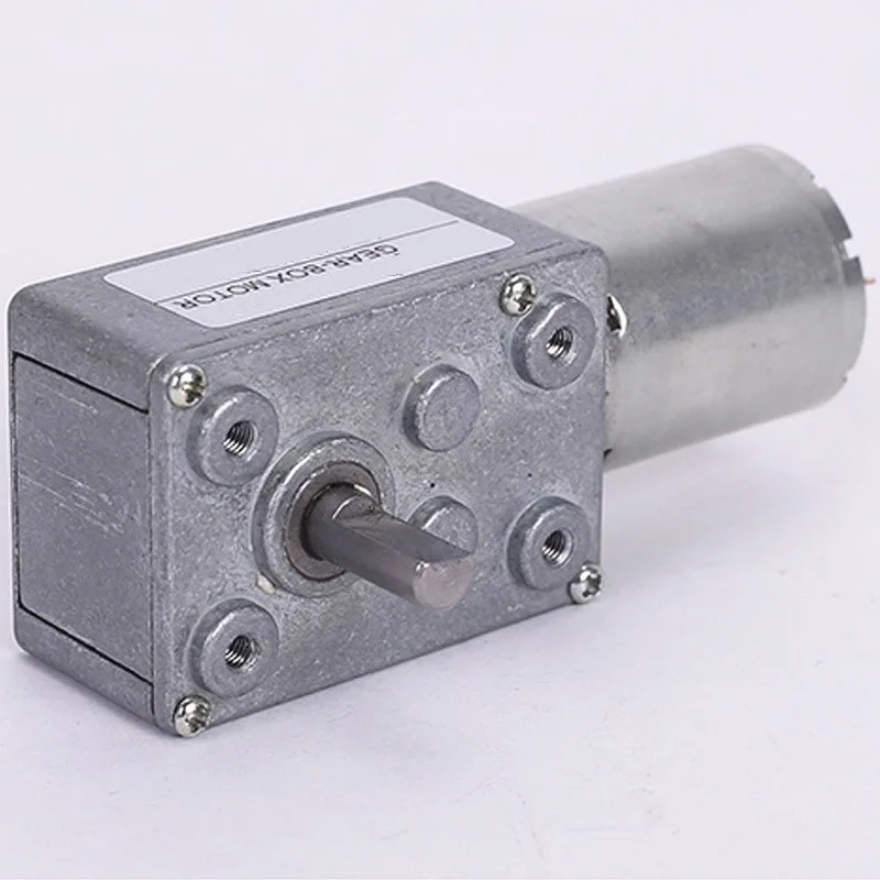 12V 24V Моментный мотор с червячным приводом DC мотор, постоянный магнит низкое шумоподавление DC мотор, вперед и назад скорость микро DC мотор