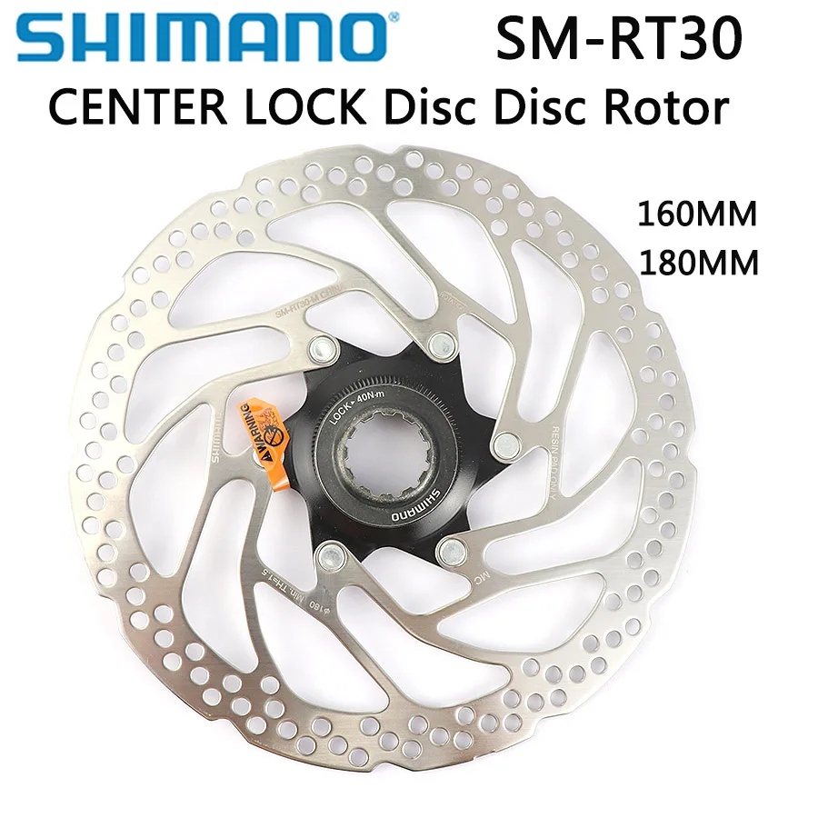 Тормозной диск Shimano DEORE SM RT30 с центральным замком дисковый тормозной ротор для