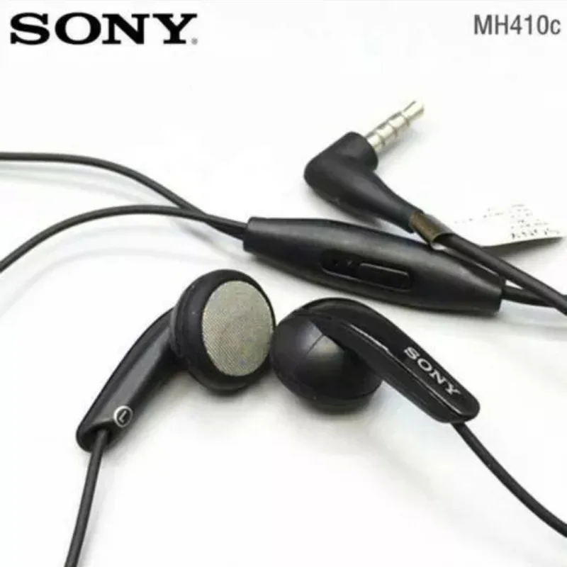 Оригинальные наушники sony MH410C наушники-вкладыши Super Bass Наушники с микрофоном для XPERIA L36H M4 M5 L1 XZS XA XA1 XA2 Z2 Z3 Z4 Z5 XZ XZ1 XZ3