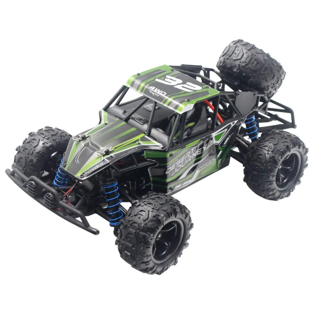 HOT1: 18 масштаб 9302X внедорожный гусеничный автомобиль Игрушечная модель грузовика бесщеточный автомобильный двигатель дистанционного управления четыре колеса игрушка-альпинист для детей - Цвет: Зеленый