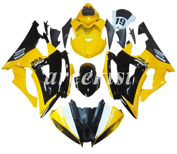 ABS литья под давлением Обтекатели комплект подходит для YAMAHA YZF-R6 2008- 08 09 10 11 12 13 14 15 16 Кузов Набор зеленый синий
