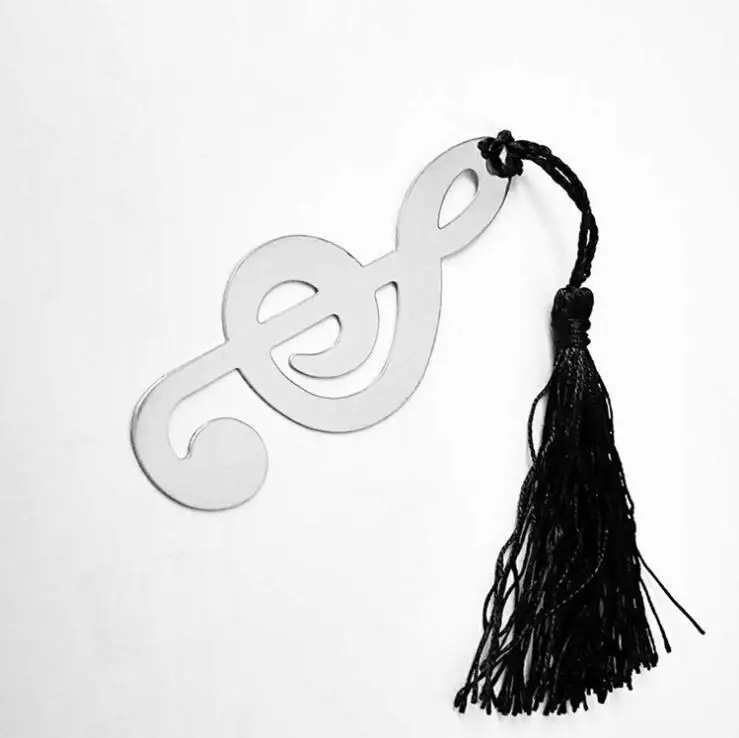 50 шт. в виде скрипичного ключа, закладка для книги для свадебной вечеринки вечерние пользу подарок учителю